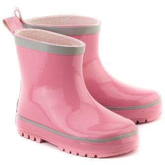 Playshoes halfhoge regenlaarsjes uni roze
