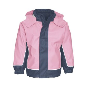 Playshoes regenjas 2-in-1 marine roze