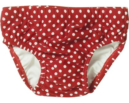 Playshoes zwemluier rood witte stippen