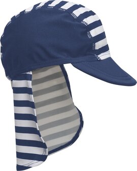 Playshoes zwemcap marine wit anker