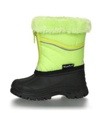 Playshoes snowboots groen met rits