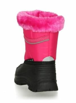 Playshoes snowboots fuchsia met rits