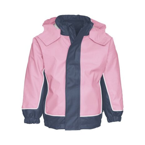 Playshoes regenjas 2-in-1 marine roze