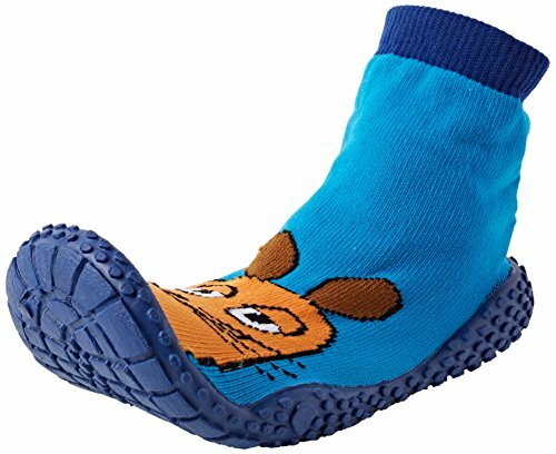 Playshoes zwemsokken muis blauw