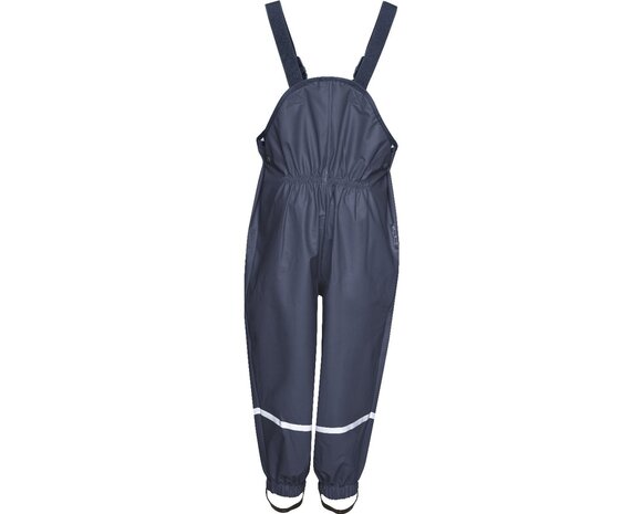 Playshoes regenbroek bretels uni marine