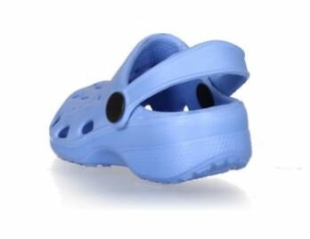 Playshoes EVA clog waterschoen lichtblauw