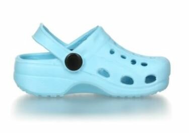 Playshoes EVA clog waterschoen turquoise