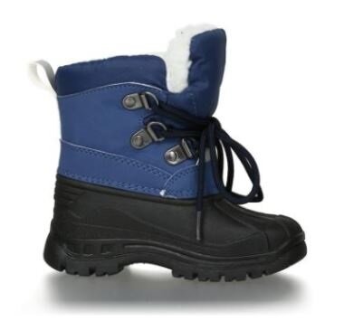 Playshoes snowboots marine met veters