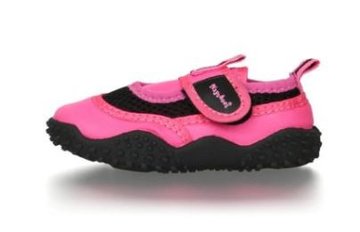 Playshoes waterschoenen klittenband neon fuchsia
