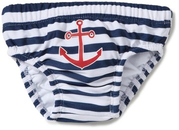 Playshoes zwemluier marine wit anker