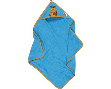 Playshoes badcape muis aquablauw