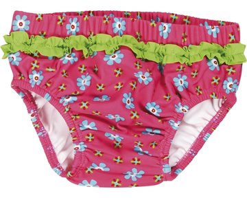 Playshoes zwemluier bloemen roze