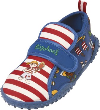 Playshoes waterschoenen piraat blauw