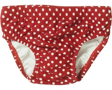 Playshoes zwemluier rood witte stippen
