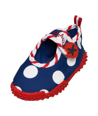 Playshoes waterschoenen zeepaardje blauw rood
