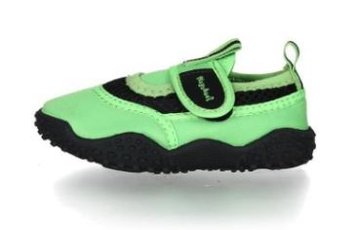 Playshoes waterschoenen klittenband neon groen