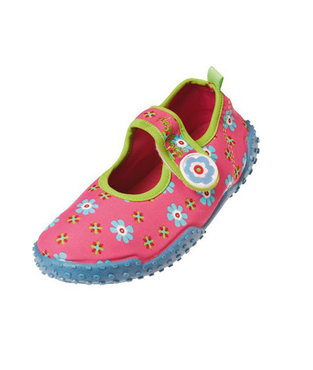 Playshoes waterschoenen bloemen roze