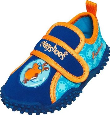 Playshoes waterschoenen muis blauw