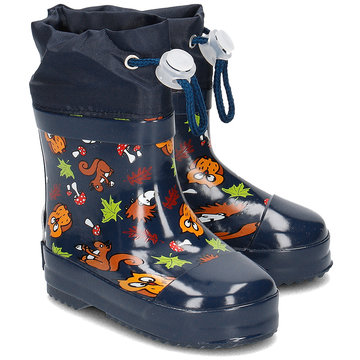Playshoes regenlaarzen dieren marine