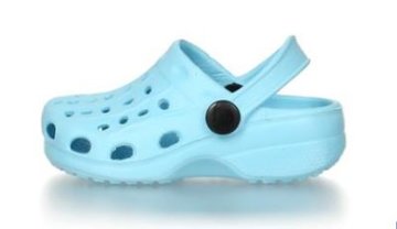 Playshoes EVA clog waterschoen turquoise